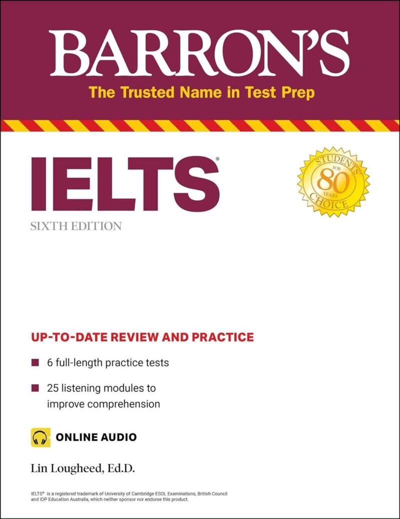 BARRON`S IELTS 6TH EDITION PREP 4D CUR