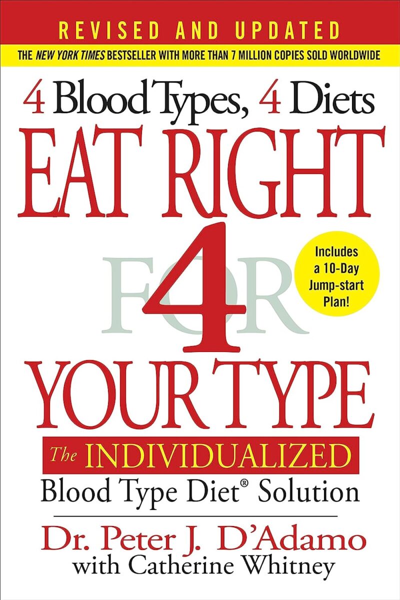 EAT RIGHT 4 YOUR TYPE BY DR.PETER J. D`ADAMO