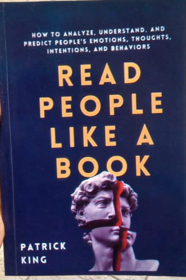READ PEOPLE LIKE A BOOK BY PATRICK KING